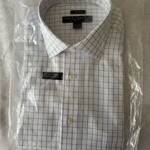 Pronto Uomo Blue Checkered Men's Shirt